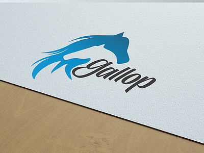 Logo "Gallop" adobe behance designer dribbble illustrator logobrand logoidea vector visualdesign