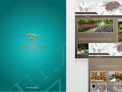 Catalog TURKUAZ GRUP bribbble graphic illustrator logoidea typography