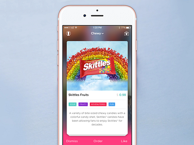 It's like tinder for candy...