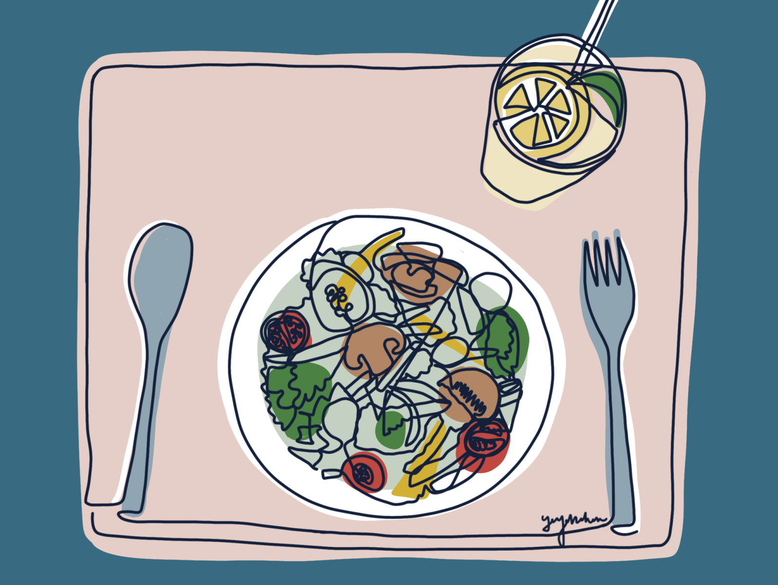 what-did-you-eat-for-lunch-by-yeyeh-hsiao-yeh-chen-on-dribbble