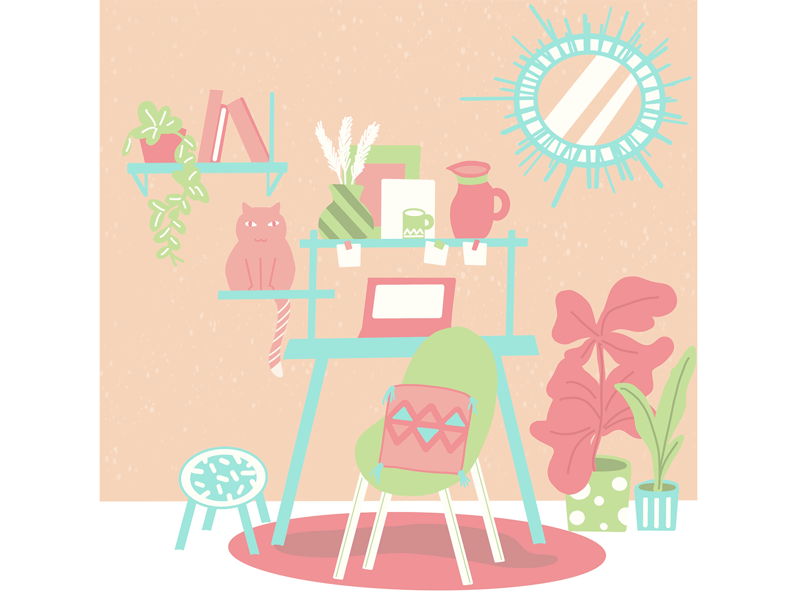 work-from-home-by-yeyeh-hsiao-yeh-chen-on-dribbble