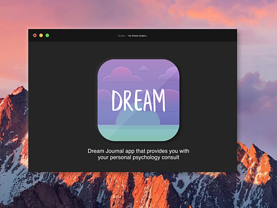 Dream-App icon dailyui005