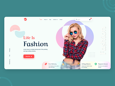 Fashion Clothing store Website