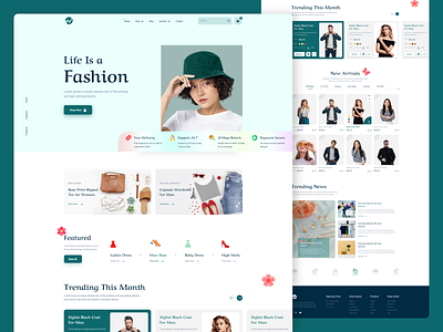 Fashion eCommerce website beauty cloth store clothes clothing brand clothing store clothing store website ecommerce app ecommerce landing page ecommerce shop ecommerce store ecommerce website fashion brand fashion ecommerce fashion ecommerce website landing page online shopping online store shopping style