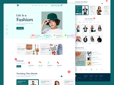 Fashion eCommerce website