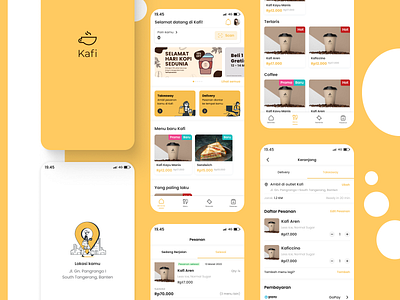 Kafi Mobile App - Coffee Shop Mobile Application