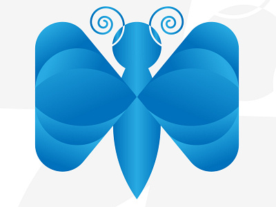 M Letter Butterfly 🦋 Logo