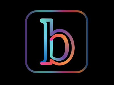 Modern b Letter Logo Design