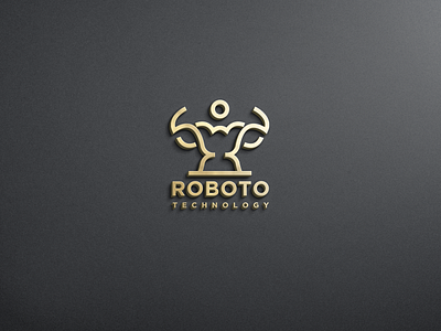 Roboto Technology | Modern logo Design adobe illustrator animation brandidentity branding colorful design flat graphic design illustration logo motion graphics ui