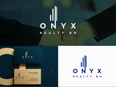 ONYX REALTY BH | Modern Minimalist Real Estate logo Design 3d adobe illustrator animation brandidentity branding colorful design flat graphic design illustration logo motion graphics ui