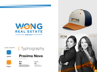 Wong Real Estate Group logo | Real Estate logo Design 3d adobe illustrator animation brand identity brandidentity branding business card colorful design flat graphic design illustration logo modern logo motion graphics property logo real estate logo real estate logo design realestatelogo ui