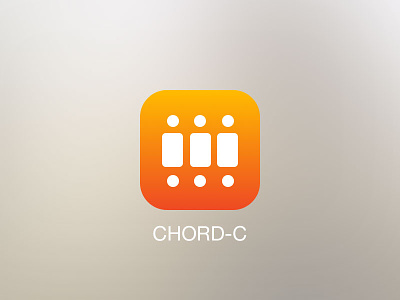 CHORD-C App Icon app icon chordc ios7 sketch vector