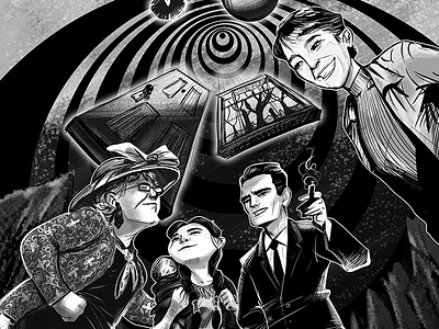 Diversicon: The Great Divide Commission commission diversicon illustration photoshop paint the great divide the twilight zone
