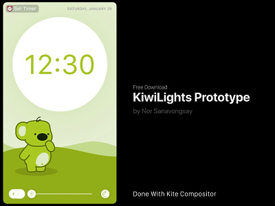 KiwiLights 2.0 Prototype flashlight kite compositor prototype sketch