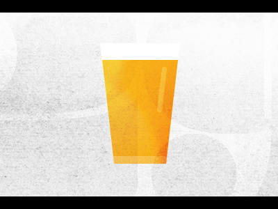 Pint beer glass illustration numbers pint type