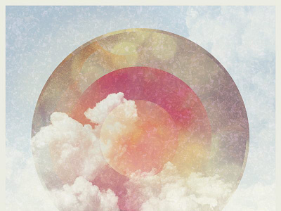 Abstract Thing 2 abstract album circles clouds color cover illustration music organic texture warm