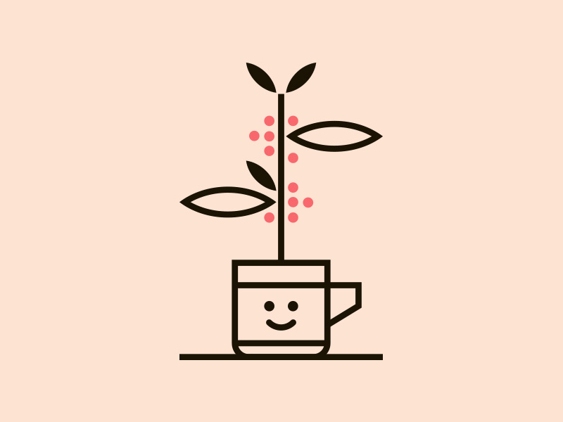 Coffee Plant by Andrew J Stephens on Dribbble