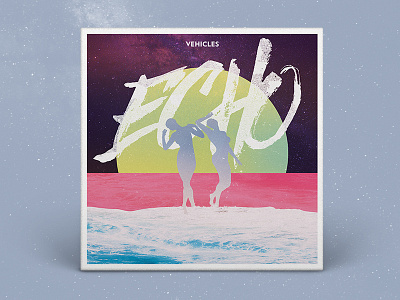 Echo album cover android cd indie music ocean planet rock sci fi space vinyl water