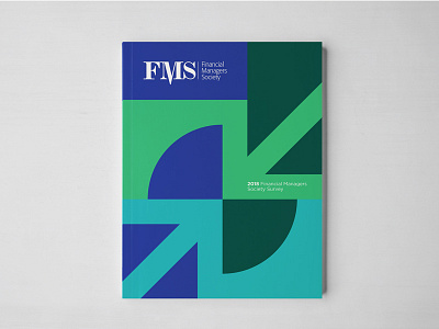 FMS Survey Cover abstract arrow bank banking book cover finance financial geometric shape