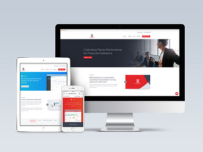 balancedcomp.com branding ui ux web design website