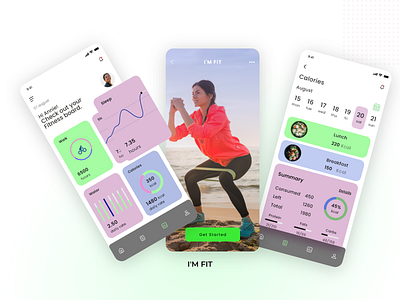 fitness app app design design fitness fitness ap ui fitness app mobile app ui user interface