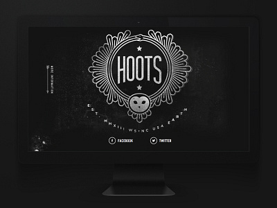 Hoots Website arrows beer branding design logo owl snake web website