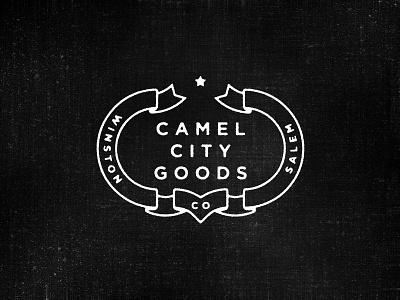Camel City Goods Badge badge camel city goods design winston salem