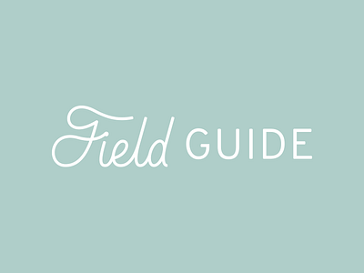 Field Guide Logo branding city design guide logo logotype