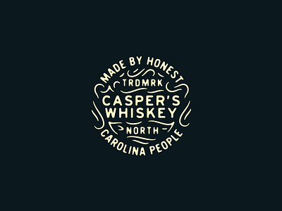 Casper's Whiskey Alternative by Adam Dixon for Airtype on Dribbble