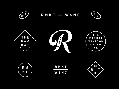 The Ramkat Secondary Assets branding design logo ramkat