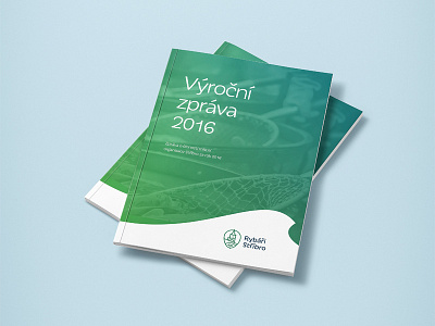 Annual Report – Rybari Stribro annual report czech fishing association fish fishermen iva pelc logo redesign stříbro visual identity