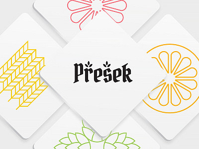 Presek Brewery: Logotype & Coasters