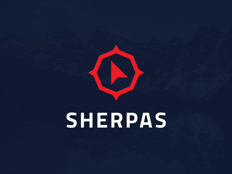 Dobrý web ➤ Sherpas Redesign direction right compass agency proposal redesign sherpas web dobry