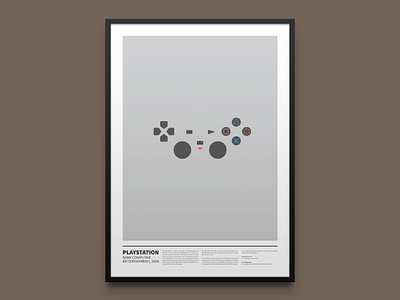 PLAYSTATION minimal print