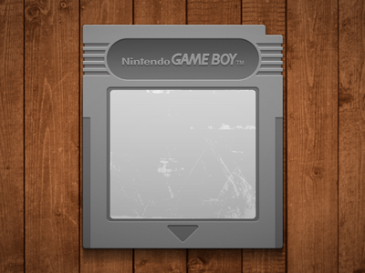 Nintendo Gameboy cartridge boy cartridge console game gameboy handheld nintendo psd template videogame