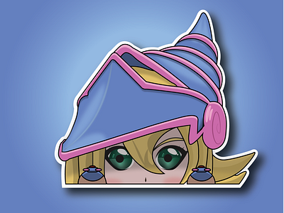 dark magician girl peeker bg