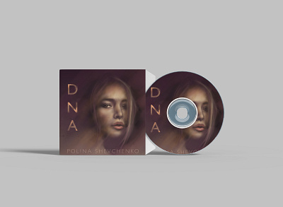 "DNA" Album Cover Mockup album cover cd illustration mockup music photoshop