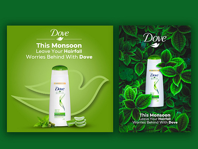 Dove Poster Design & Product Retouching graphic design product retouching in photoshop