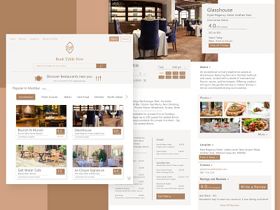 Chiefs RS design logo restaurant restaurant booking ui web web design webdesign