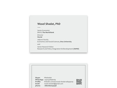 Business card