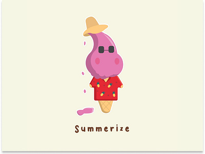 Summerize Logo Design - Summer Apparel / Shirt Logo Design