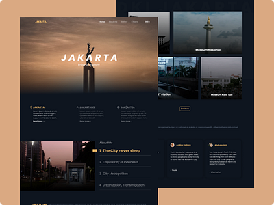 Jakarta's Landing Page