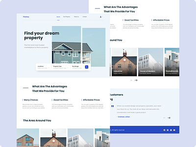 Property's Landing Page