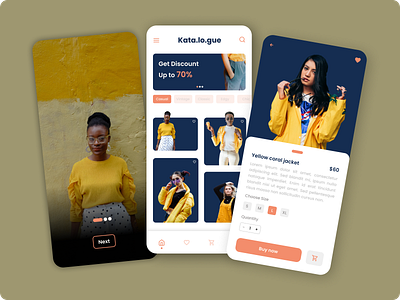 Fashion App Design