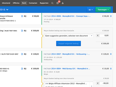 Processing financial transactions