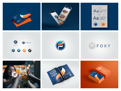 Foxy | Logo Design & Branding branding and identity branding design graphic design illustration illustrator logo visual identity