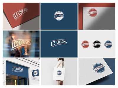 Les Cousins | Logo & Branding branding branding and identity branding design design graphic design illustration illustrator logo photoshop typography