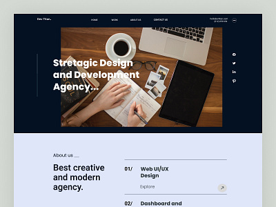 Digital Agency Landing Page