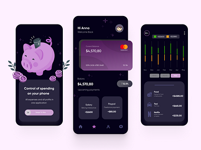 Concept design of a mobile app for financial control