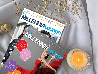 The MILLENNIALounge Cover design agency graphic design
